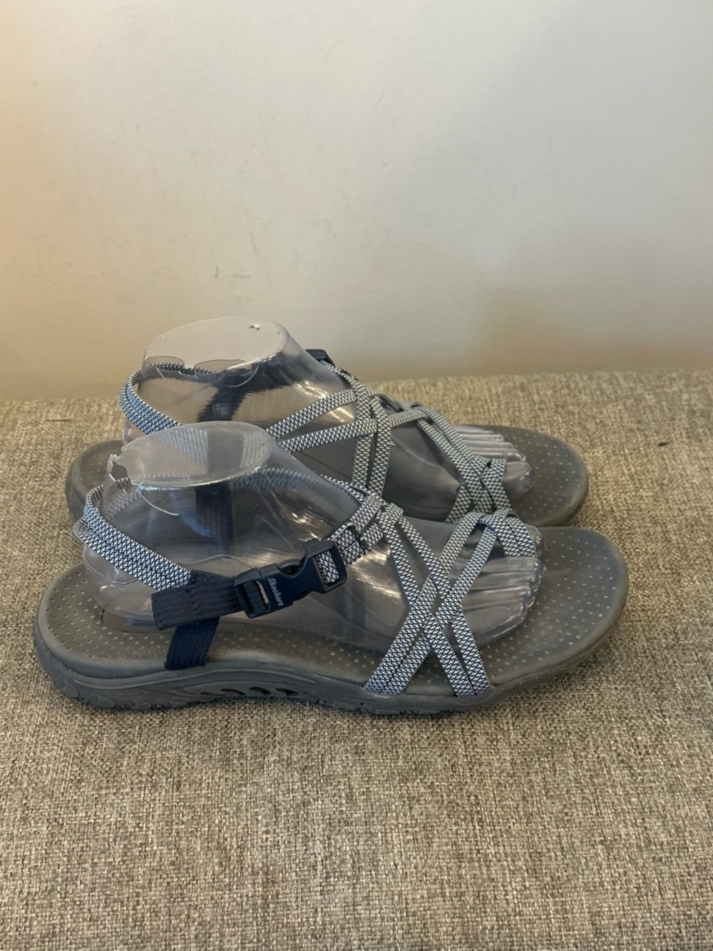 Skechers Outdoor Lifestyle Blue Strappy Sandals Size 10